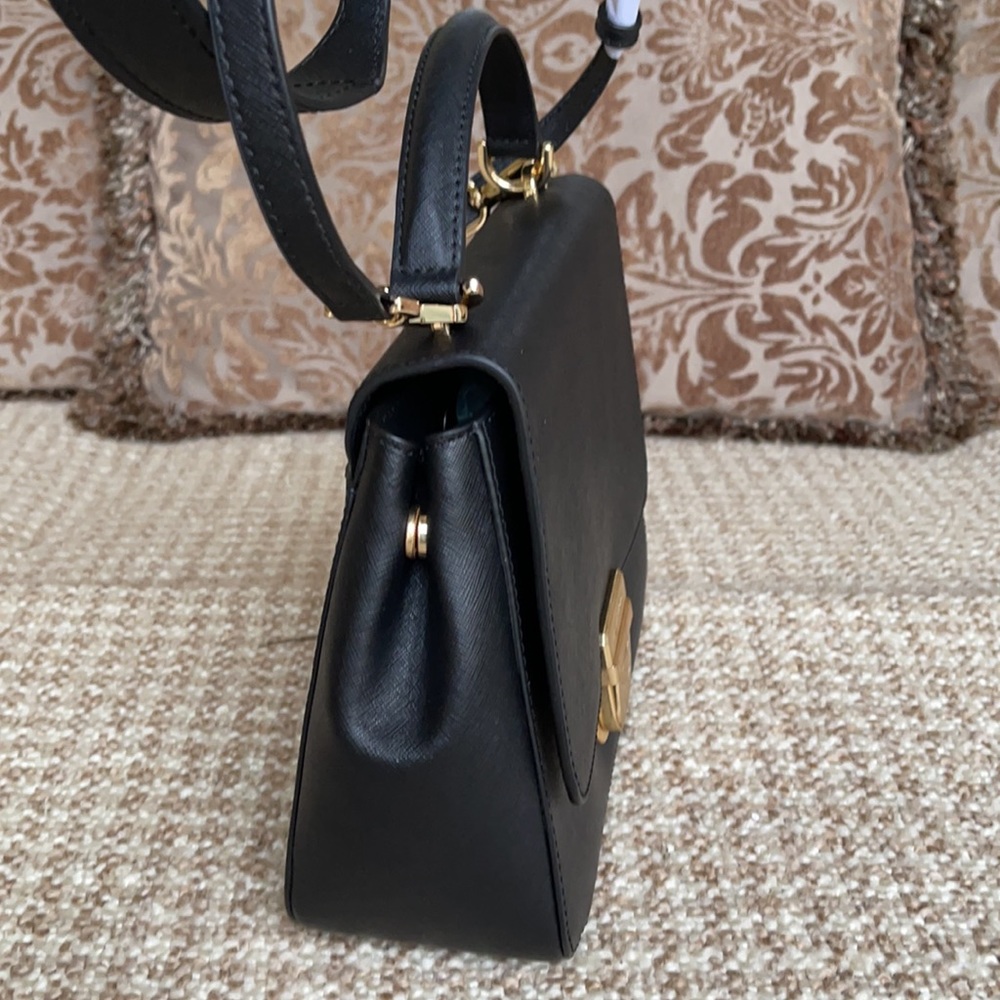 Michael Kors Bridgette MD TH Messenger Black - Picture 4 of 16
